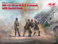  ICM Models  1/35 BM-13-16 on W.O.T. 8 chassis with Soviet Crew ICM35592