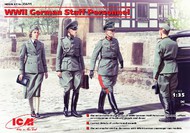  ICM Models  1/35 WWII German Staff Personnel (4) ICM35611