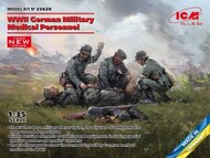 WWII German Military Medical Personnel (100% new molds) #ICM35620
