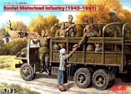  ICM Models  1/35 Soviet Motorized Infantry 1943-45 (4 & 1 Woman) ICM35635