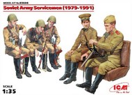  ICM Models  1/35 Soviet Army Servicemen 1979-91 (5) ICM35636