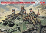  ICM Models  1/35 Soviet Armored Carrier Riders 1979-1991 (4) ICM35637