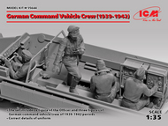 German Command Vehicle Crew 1939-1942 (4) #ICM35644