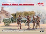  ICM Models  1/35 Standard B "Liberty" with WWI US Infantry ICM35652