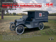  ICM Models  1/35 Model T 1917 Ambulance (early) WWI AAFS Car ICM35665