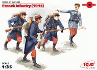  ICM Models  1/35 WWI French Infantry 1914 (4) ICM35682