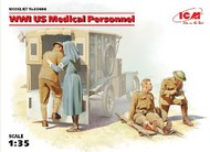  ICM Models  1/35 WWI US Medical Personnel (4) ICM35694