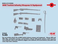 WWI Turkish Infantry Weapons & Equipment (New Tool) #ICM35699