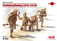  ICM Models  1/35 WWI Turkish Infantry 1915-1918 (4) ICM35700