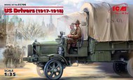  ICM Models  1/35 US Drivers 1917-1918 (2) (New Tool) ICM35706