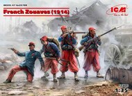French Zouaves 1914 (4) (New Tool) #ICM35709