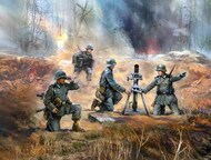 WWII German mortar GrW 34 with Crew (mortar and 4 figures) #ICM35715
