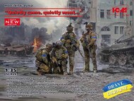  ICM Models  1/35 'Quietly came, quietly went', Special Operations Forces of Ukraine (4 figures) (100% new molds) NEW - III quarter BRAVE UKRAINE ICM35752