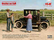 Doctor on Call. 1918 Model T Doctors Coupe #ICM35829