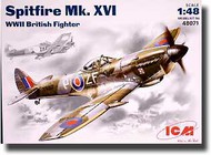 British Spitfire Mk.XVI WWII Fighter #ICM48071