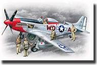 Mustang P-51D w/ Pilot & Crew #ICM48153