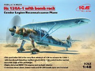  ICM Models  1/48 Hs.126A1 Condor Legion Recon Aircraft w/Bomb Rack ICM48213