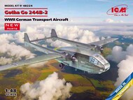 Gotha Go.244B-2 WWII German Transport Aircraft NEW - III quarter *new parts - Pre-Order Item #ICM48224
