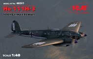 WWII German He.111H-3 Bomber (New Tool) #ICM48261
