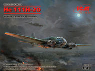 Heinkel He.111H-20 WWII German Bomber #ICM48264