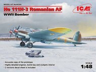 Heinkel He.111H-3 Romanian Air Force WWII Bomber #ICM48266