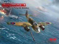 Bristol Beaufort Mk.I, WWII British Torpedo-Bomber (100% new molds) #ICM48310