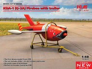  ICM Models  1/48 Q-2A (AQM-34B) Firebee with trailer (1 airplane and trailer) ICM48400