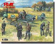  ICM Models  1/48 Bf.109F-2 with German Pilots & Ground Personnel ICM48803