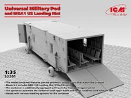 Universal Military Pod and M8A1 landing mat #ICM53201