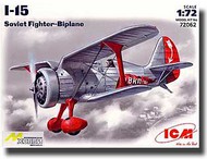  ICM Models  1/72 Polikarpov I-15 Soviet biplane-fighter of 30s ICM72062