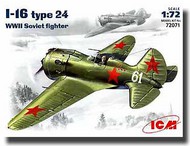  ICM Models  1/72 Polikarpov I-16 type 24 Soviet WW2 fighter ICM72071