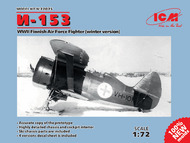  ICM Models  1/72 Polikarpov I-153 WW2 Finnish ICM72075