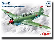 Sukhoi Su-2 Soviet WW2 Short-Range Bomber #ICM72081