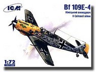  ICM Models  1/72 Messerschmitt Bf.109E-4 German WW2 Fighter ICM72132
