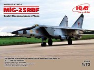Mikoyan MiG-25RBF Soviet Reconnaissance Plane #ICM72174
