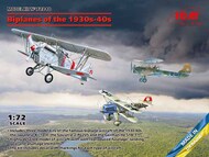  ICM Models  1/72 Biplanes of the 1930s and 1940s (Heinkel He.51A-1, Kawasaki Ki-10-II, Polikarpov U-2/Po-2VS) ICM72210