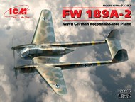  ICM Models  1/72 WWII German Fw.189A-2 Recon Aircraft ICM72292