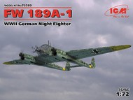  ICM Models  1/72 WWII German Fw.189A-1 Night Fighter ICM72293