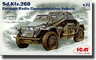  ICM Models  1/72 Sd.Kfz.260 German Radio Communication Vehicle ICM72431