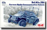  ICM Models  1/72 Sd.Kfz.261 German Radio Communication Vehicle ICM72441