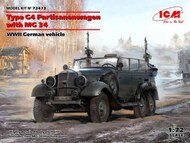  ICM Models  1/72 Type G4 Partisanenwagen with MG 34, WWII German vehicle ICM72473
