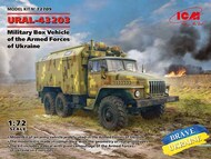 URAL-43203, Military Box Vehicle of the Armed Forces of Ukraine #ICM72709