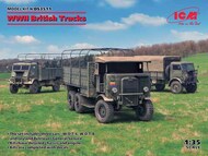 WWII British Trucks (Model W.O.T. 6, Model W.O.T. 8, Leyland Retriever General Service) #ICMDS3511