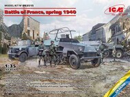 Battle of France, spring 1940. German combat vehicles #ICMDS3515