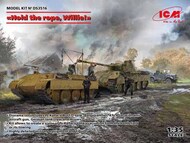  ICM Models  1/35 'Hold the rope, Willie!' (Pz.Kpfw.V Panther Ausf.D,  Bergepanther , le.gl.Einheitz-Pkw Kfz.4, German Drivers (1939-1945 ICMDS3516
