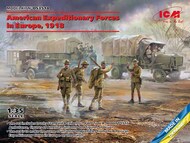  ICM Models  1/35 American Expeditionary Forces in Europe, 1918 (3 vehicles, infantry and drivers) ICMDS3518