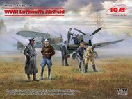WWII Luftwaffe Airfield Diorama Set #ICMDS4801