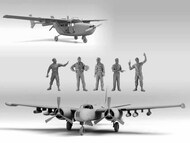  ICM Models  1/48 Nakhon Phanom Air Base: Cessna O-2A, B-26K Counter Invader, US pilots & ground personnel, airfield matting - Pre-Order Item ICMDS4804