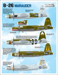  Iliad Design  1/72 B-26 Marauder: B-26B Centenarian, of the 56 ILC72005