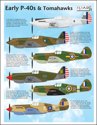  Iliad Design  1/72 Early P-40s & Tomahawks ILC72014